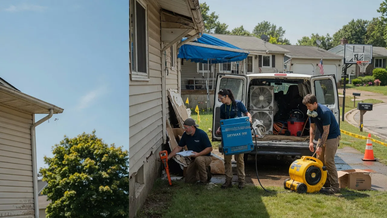 Ceiling Leak Cleanup in Odell, IL near me